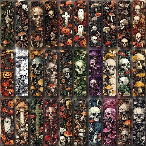 Lesezeichen totenkopf - 30, st.