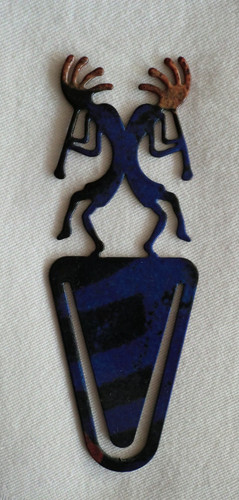 Metall emaile kokopelli - emaile,