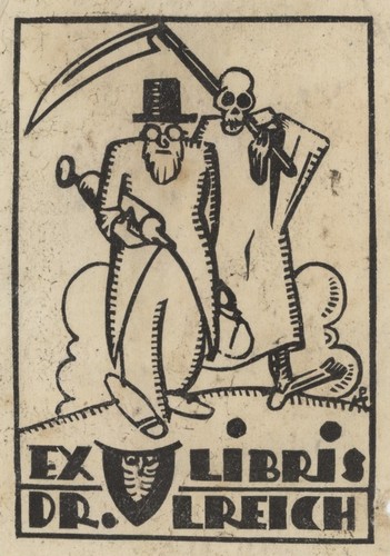 Exlibris buchzeichen arzt und - exlibris,