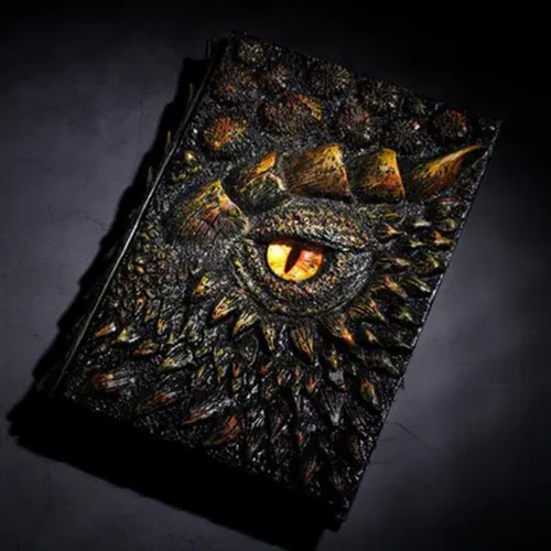 Drachen notizbuch hardcover - drachen-notizbuch,